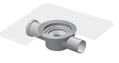 140 MM İKİ ÇIKIŞLI FİLELİ ALT TAS