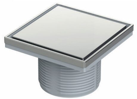 15X15 PREMIUM PASLANMAZ ÇERÇEVE VE IZGARALI PLASTİK GÖVDELİ YÜKSEKLİK AYARLI ÜST GÖVDE SÜZGEÇ