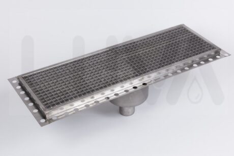 300X921X145 Drenaj Kanalı, İzolasyon Yakalı, Alttan Çıkışlı