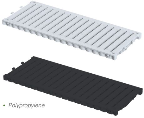 200x500mm PLASTİK KANAL IZGARASI